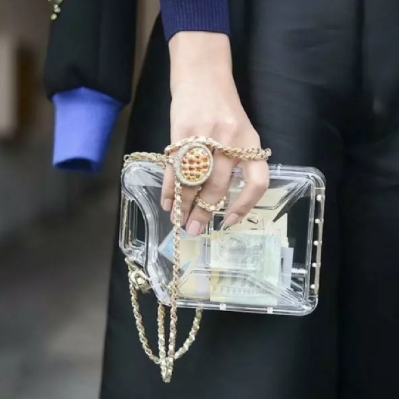 Rare Chanel Dubai By Night Gas Tank Minaudiere - Picture 4 of 6